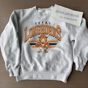 Retro Texas Longhorns Football Sweatshirt University of Texas Crewneck shirt